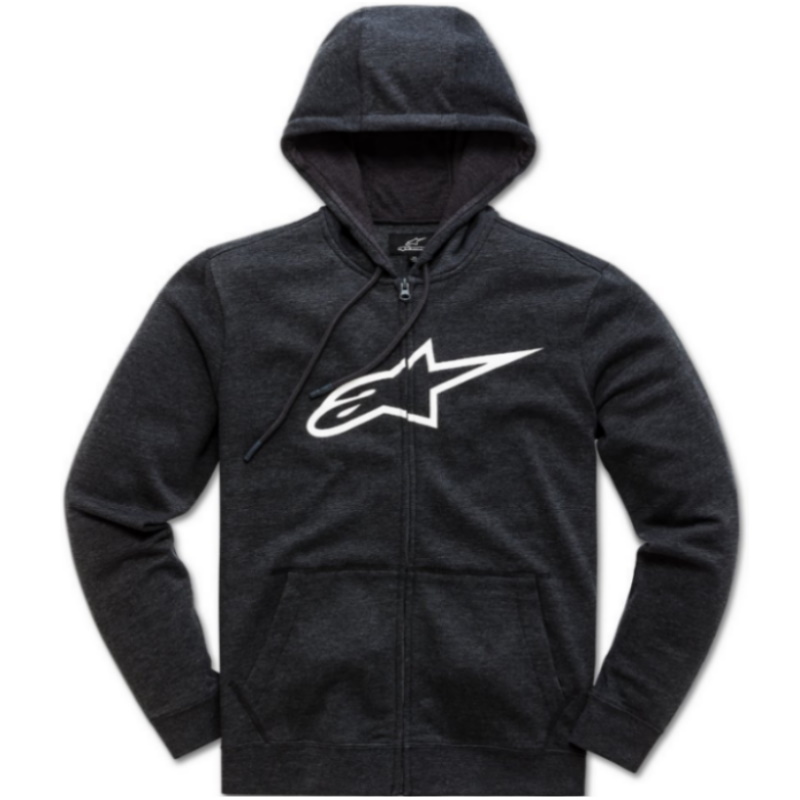 SUDADERA ALPINESTARS AGELESS II NEGRA/ BLANCA Motard Class